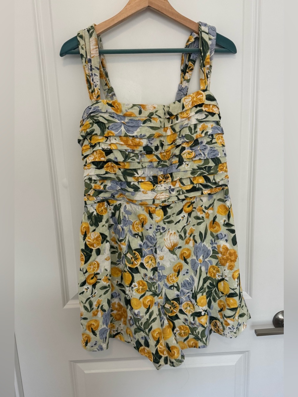 Abercrombie and Fitch Emerson Lemon Romper